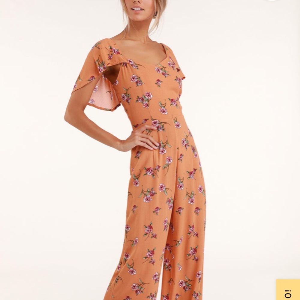 Lulu's Wide Leg Jumpsuit